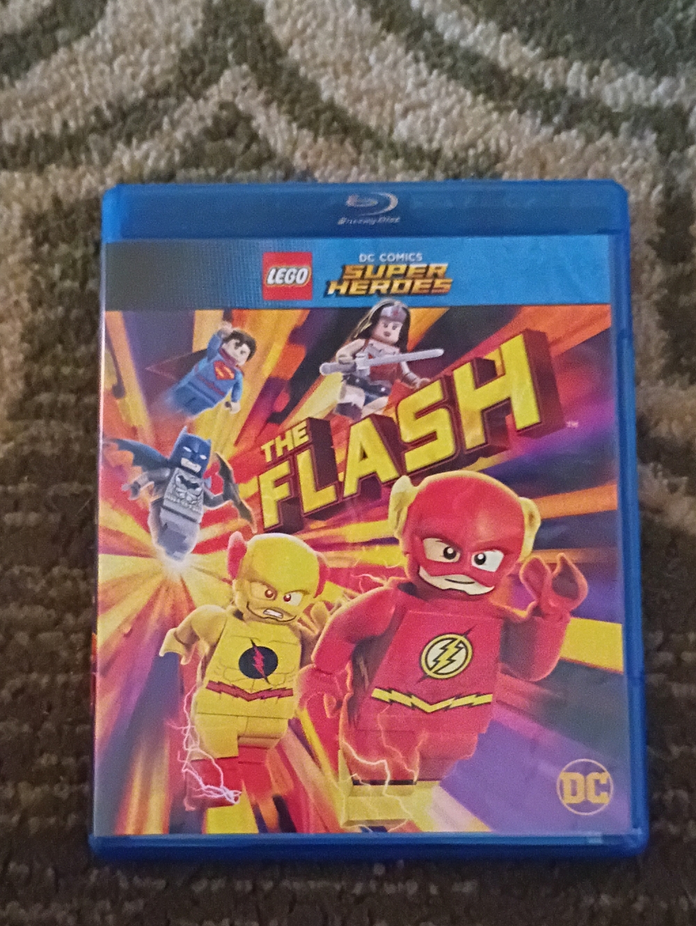 Lego DC Super Heroes The Flash Blu-ray - Red Yellow Blue